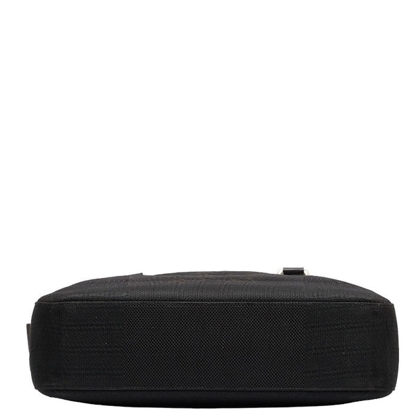ルイ ヴィトン ダミエ ジェアン ヤック ビジネスバッグ M93082 ノワール ブラック キャンバス レザー メンズ LOUIS VUITTON 【中古】