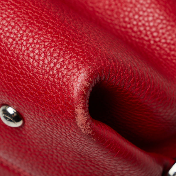 サルヴァトーレフェラガモ ガンチーニ ソフィア ハンドバッグ ショルダーバッグ 2WAY BW-21 A896 レッド レザー レディース Salvatore Ferragamo 【中古】