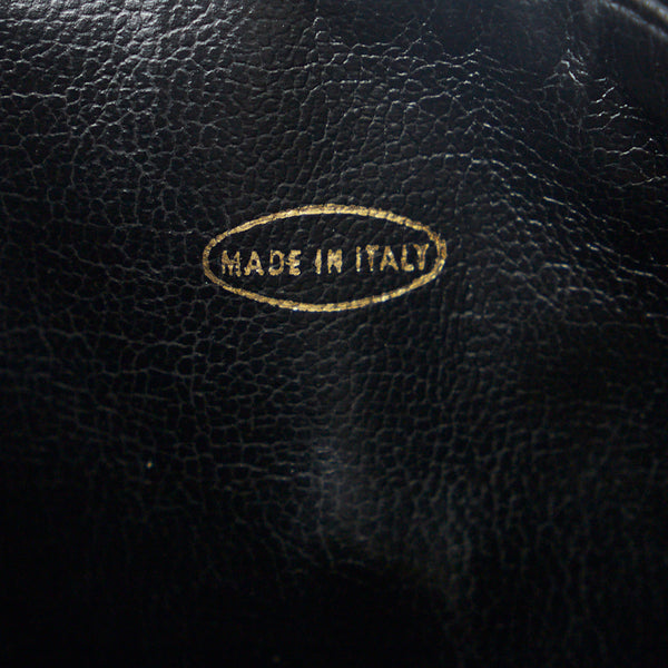 シャネル Vステッチ ウエストバッグ ウエストポーチ ポーチ ブラック エナメル レディース CHANEL 【中古】