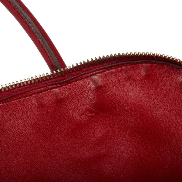 エルメス ボリドー35 ゴールド金具 ハンドバッグ ショルダーバッグ 2WAY ルージュヴィフ レッド クシュベル レディース HERMES 【中古】