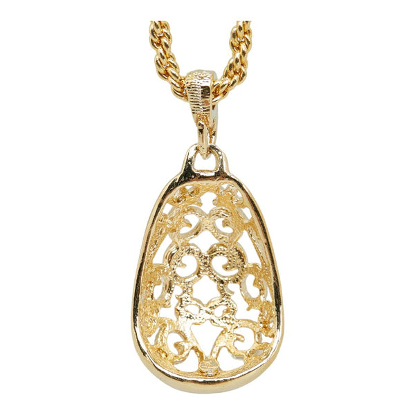 サンローラン YSL ネックレス ゴールド メッキ レディース SAINT LAURENT 【中古】