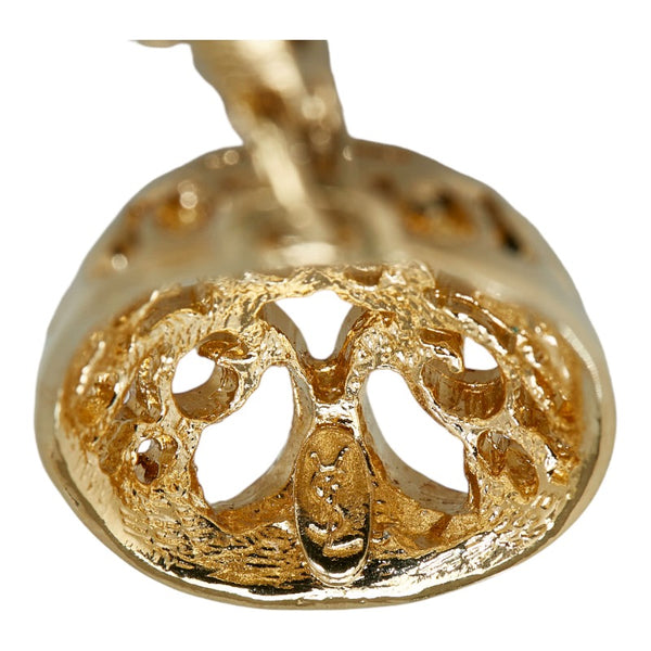 サンローラン YSL ネックレス ゴールド メッキ レディース SAINT LAURENT 【中古】