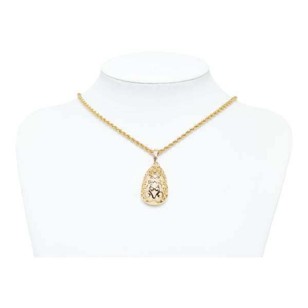 サンローラン YSL ネックレス ゴールド メッキ レディース SAINT LAURENT 【中古】