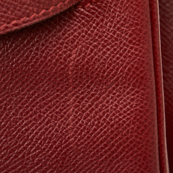 エルメス バーキン40 ゴールド金具 ハンドバッグ ルージュアッシュ クシュベル レディース HERMES 【中古】