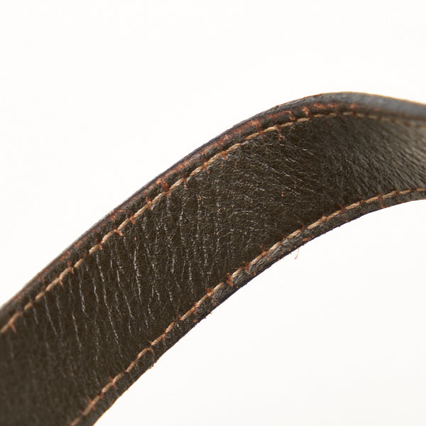 グッチ GGインプリメ ハンドバッグ トートバッグ 211138 カーキ PVC レザー レディース GUCCI 【中古】