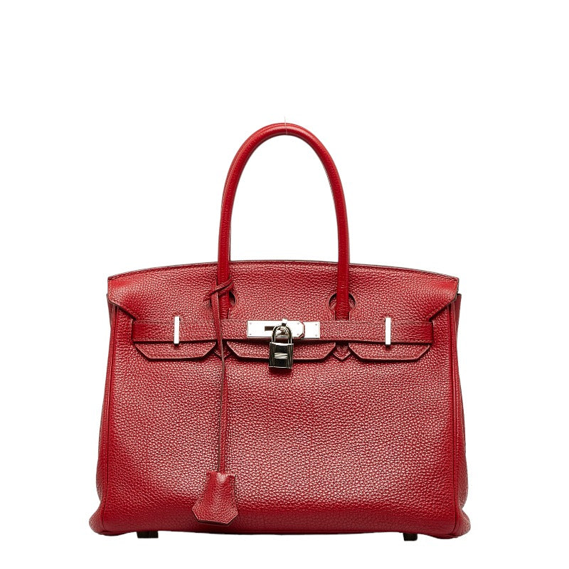 エルメス バーキン30 ハンドバッグ ルビー レッド トゴ レディース HERMES 【中古】