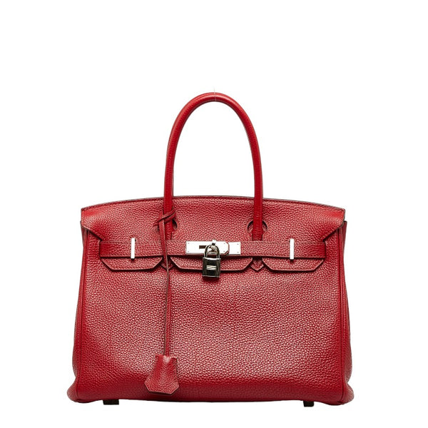 エルメス バーキン30 ハンドバッグ ルビー レッド トゴ レディース HERMES 【中古】