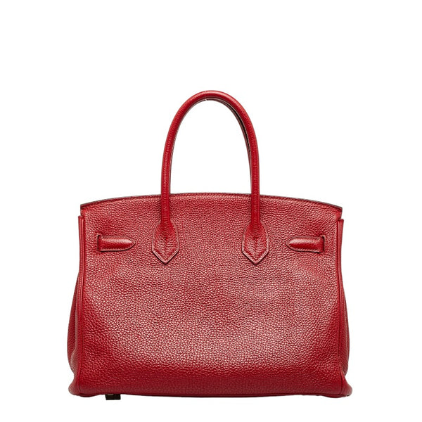 エルメス バーキン30 ハンドバッグ ルビー レッド トゴ レディース HERMES 【中古】