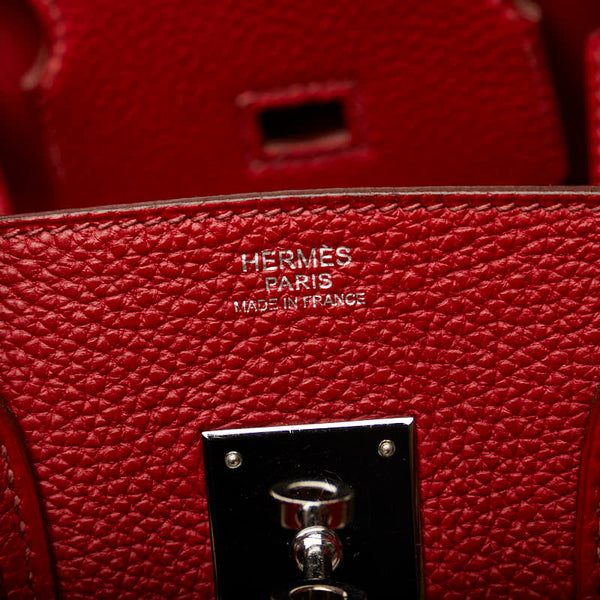 エルメス バーキン30 ハンドバッグ ルビー レッド トゴ レディース HERMES 【中古】