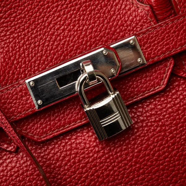 エルメス バーキン30 ハンドバッグ ルビー レッド トゴ レディース HERMES 【中古】