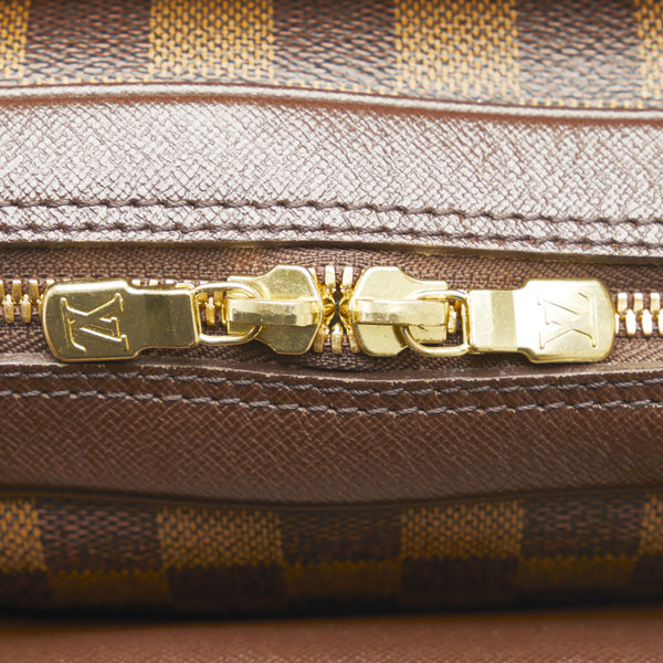 ルイ ヴィトン ダミエ トリアナ ハンドバッグ ショルダーバッグ 2WAY N51155 ブラウン PVC レザー レディース LOUIS VUITTON 【中古】