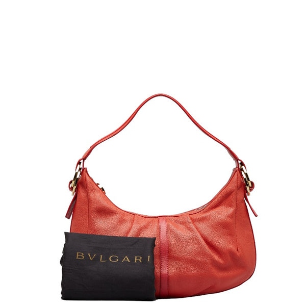 ブルガリ ワンショルダーバッグ ピンク レザー レディース BVLGARI 【中古】