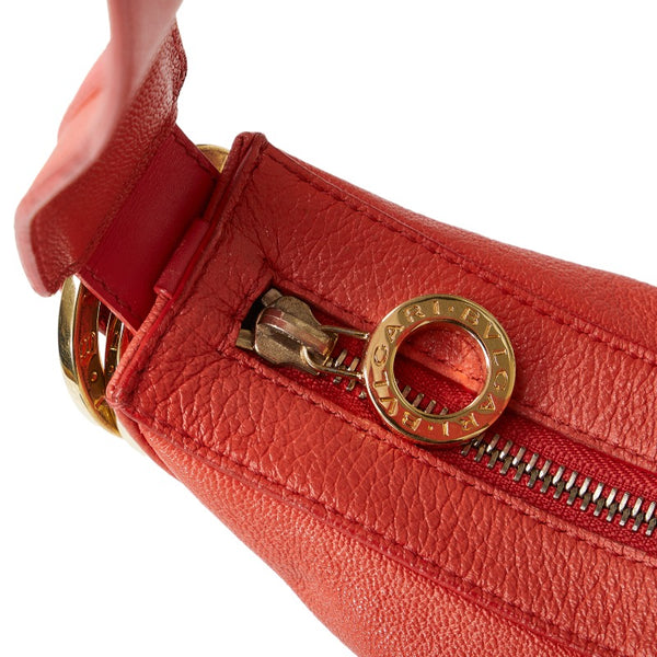 ブルガリ ワンショルダーバッグ ピンク レザー レディース BVLGARI 【中古】