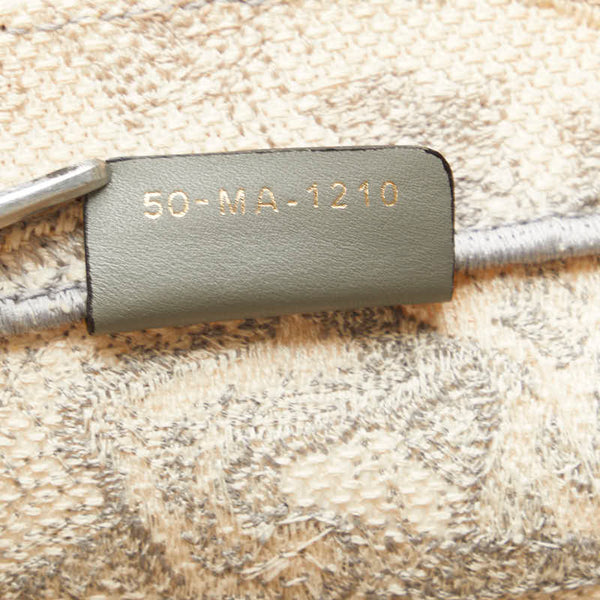 ディオール ブックトート トワル ド ジュイ トートバッグ ベージュ グレー キャンバス レディース Dior 【中古】