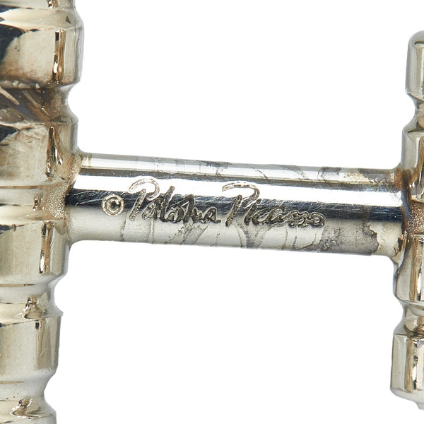 ティファニー パロマピカソ グルーブ カフス シルバー SV925 シルバー メンズ TIFFANY&Co. 【中古】