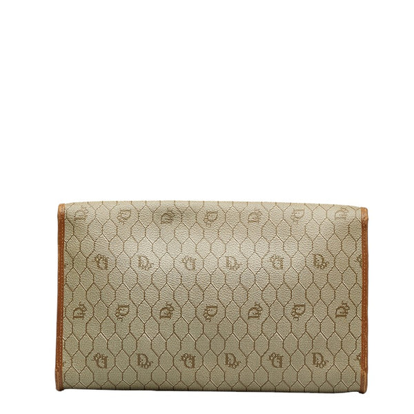 ディオール ハニカム チェーン ショルダーバッグ ベージュ PVC レザー レディース Dior 【中古】