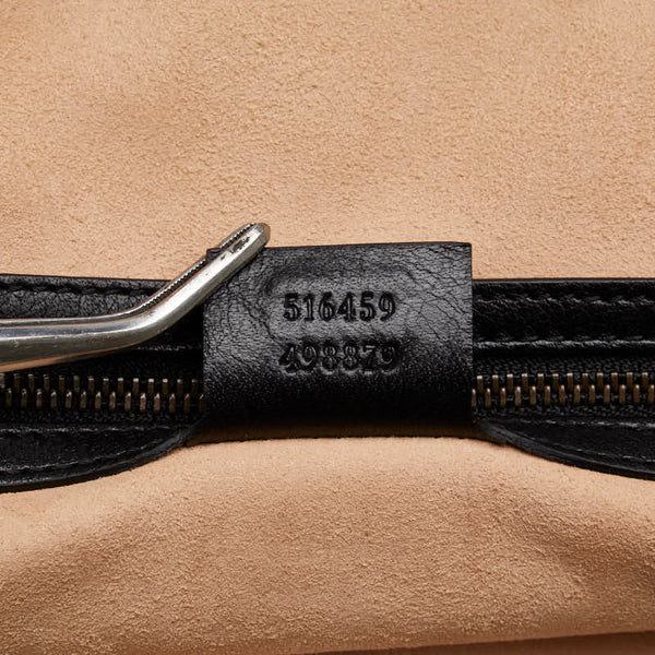 グッチ リベル ハンドバッグ 516459 ブラック レザー レディース GUCCI 【中古】