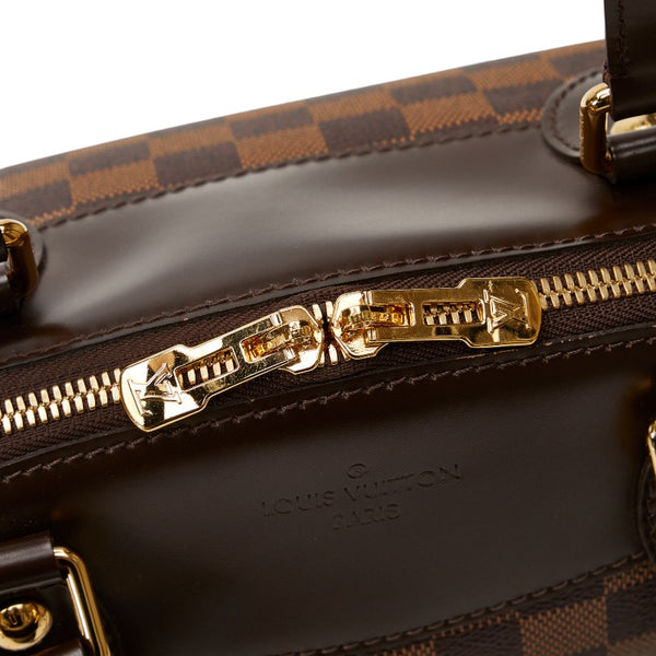 ルイ ヴィトン ダミエ ヴェローナPM ハンドバッグ N41117 ブラウン PVC レザー レディース LOUIS VUITTON 【中古】