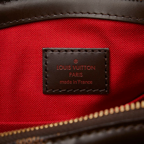 ルイ ヴィトン ダミエ ヴェローナPM ハンドバッグ N41117 ブラウン PVC レザー レディース LOUIS VUITTON 【中古】