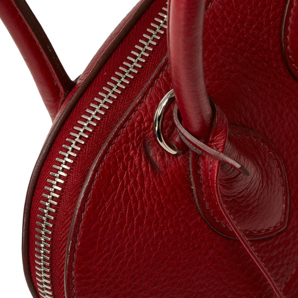 エルメス ボリード31 ハンドバッグ ショルダーバッグ 2WAY レッド トリヨンクレマンス レディース HERMES 【中古】