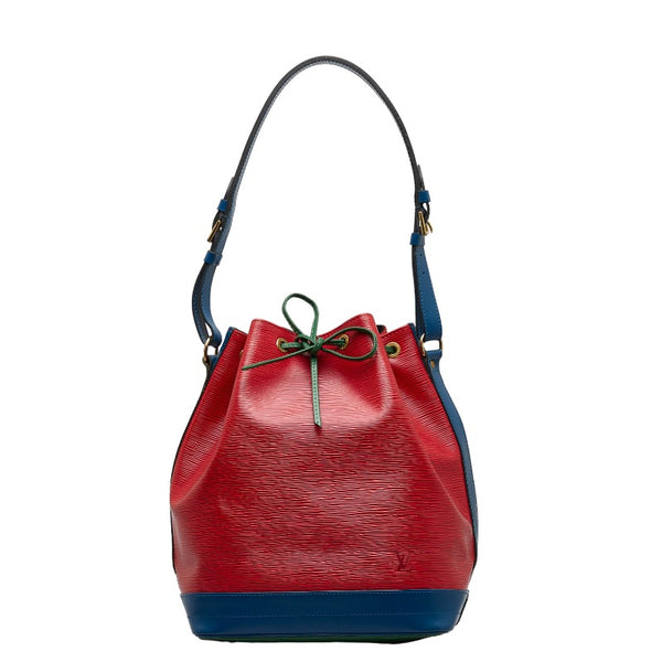 ルイ ヴィトン エピ ノエ トリコロール ショルダーバッグ M44084 レッド ブルー グリーン レザー レディース LOUIS VUITTON 【中古】