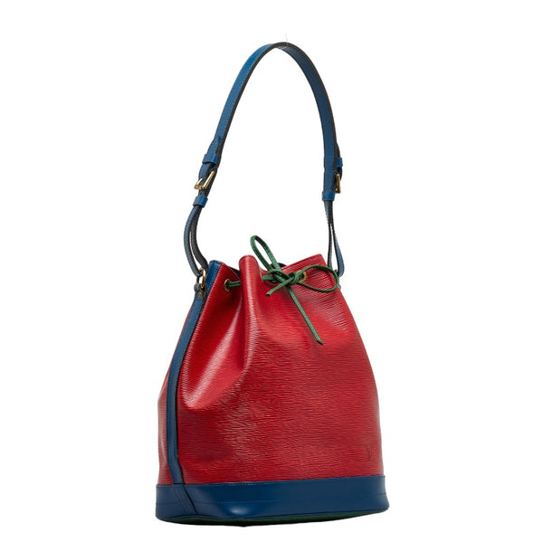 ルイ ヴィトン エピ ノエ トリコロール ショルダーバッグ M44084 レッド ブルー グリーン レザー レディース LOUIS VUITTON 【中古】