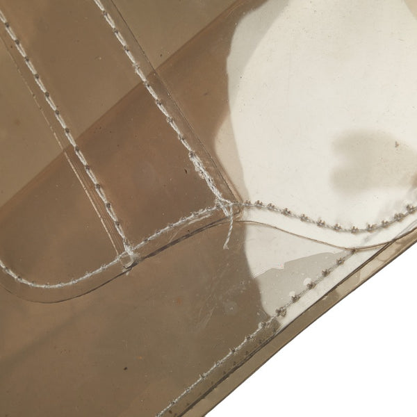 エルメス ビニール ケリー ゴールド金具 ハンドバッグ クリア ビニール レディース HERMES 【中古】