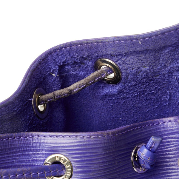 ルイ ヴィトン エピ ノエ BB 斜め掛け ショルダーバッグ M40845 フィグ パープル レザー レディース LOUIS VUITTON 【中古】