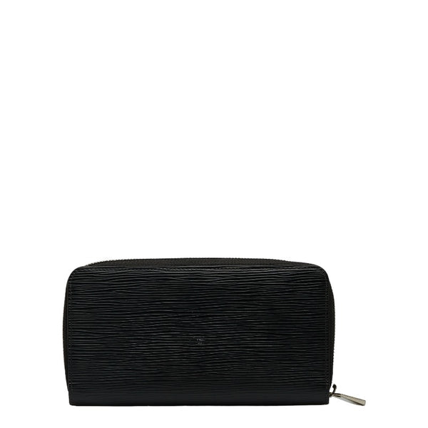 ルイ ヴィトン エピ ジッピーウォレット ラウンドファスナー 長財布 M61857 ノワール ブラック レザー レディース LOUIS VUITTON 【中古】