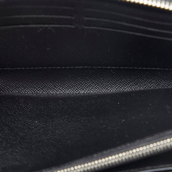 ルイ ヴィトン エピ ジッピーウォレット ラウンドファスナー 長財布 M61857 ノワール ブラック レザー レディース LOUIS VUITTON 【中古】