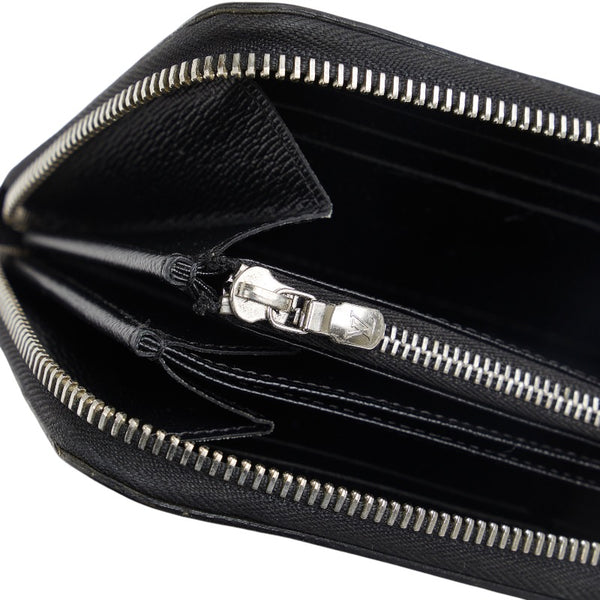 ルイ ヴィトン エピ ジッピーウォレット ラウンドファスナー 長財布 M61857 ノワール ブラック レザー レディース LOUIS VUITTON 【中古】
