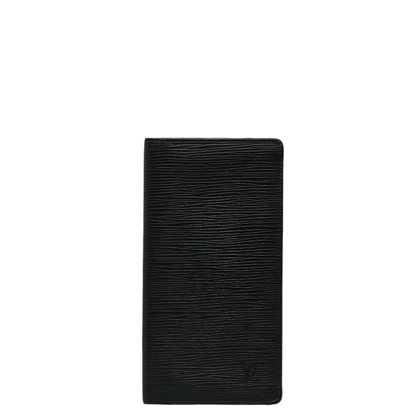 ルイ ヴィトン エピ ポルトフォイユ ブラザ 長財布 M60622 ノワール ブラック レザー レディース LOUIS VUITTON 【中古】