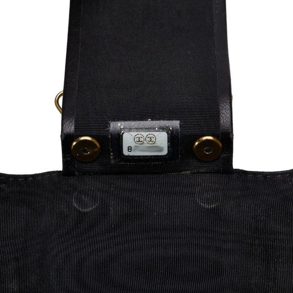 シャネル ココマーク キーケース ブラック キャビアスキン レディース CHANEL 【中古】