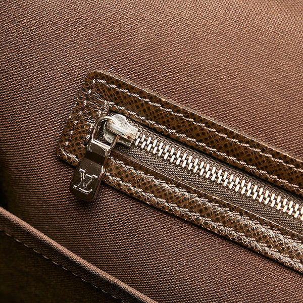 ルイ ヴィトン タイガ アレクセイ 斜め掛け ショルダーバッグ M32478 グリズリ ブラウン レザー メンズ LOUIS VUITTON 【中古】