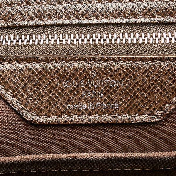 ルイ ヴィトン タイガ アレクセイ 斜め掛け ショルダーバッグ M32478 グリズリ ブラウン レザー メンズ LOUIS VUITTON 【中古】