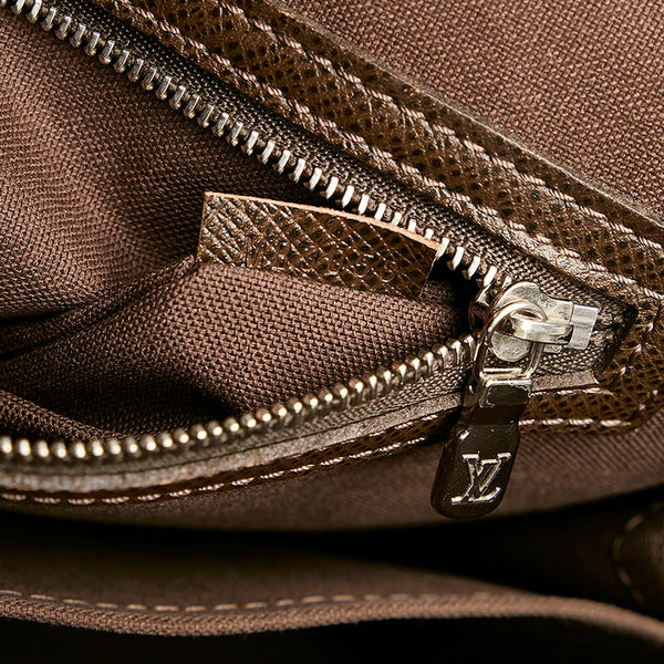 ルイ ヴィトン タイガ アレクセイ 斜め掛け ショルダーバッグ M32478 グリズリ ブラウン レザー メンズ LOUIS VUITTON 【中古】