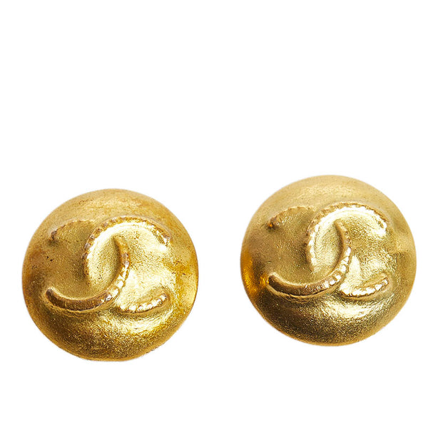 シャネル ココマーク イヤリング ゴールド メッキ レディース CHANEL 【中古】