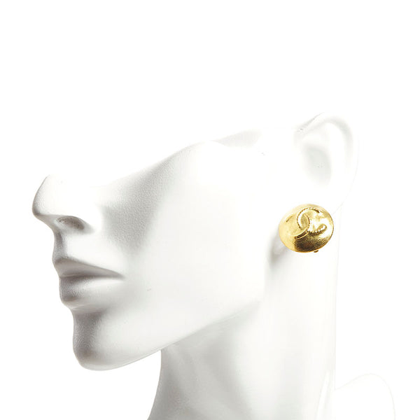 シャネル ココマーク イヤリング ゴールド メッキ レディース CHANEL 【中古】
