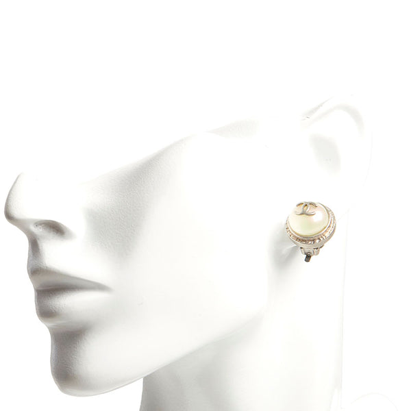 シャネル ココマーク イヤリング シルバー メタル レディース CHANEL 【中古】