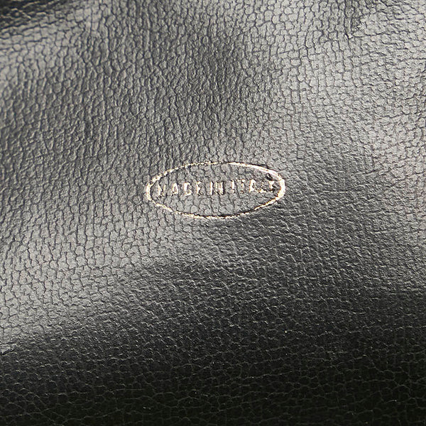 シャネル マトラッセ チェーン ショルダーバッグ ブラック レザー レディース CHANEL 【中古】