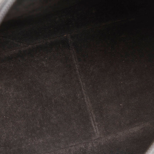 グッチ オールドグッチ オーストリッチ 斜め掛け ショルダーバッグ 001 0438 400 ブラック レザー レディース GUCCI 【中古】