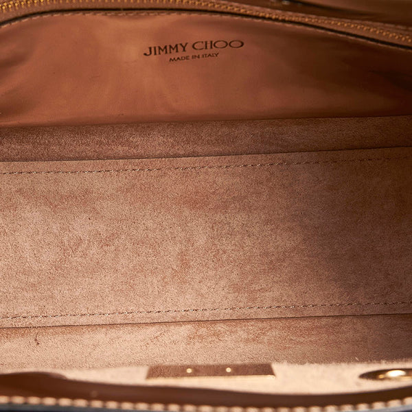 ジミーチュウ ハンドバッグ ショルダーバッグ 2WAY ブラウン レザー レディース JIMMY CHOO 【中古】