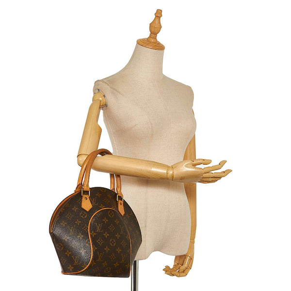 ルイ ヴィトン モノグラム エリプス PM ハンドバッグ M51127 ブラウン PVC レザー レディース LOUIS VUITTON 【中古】