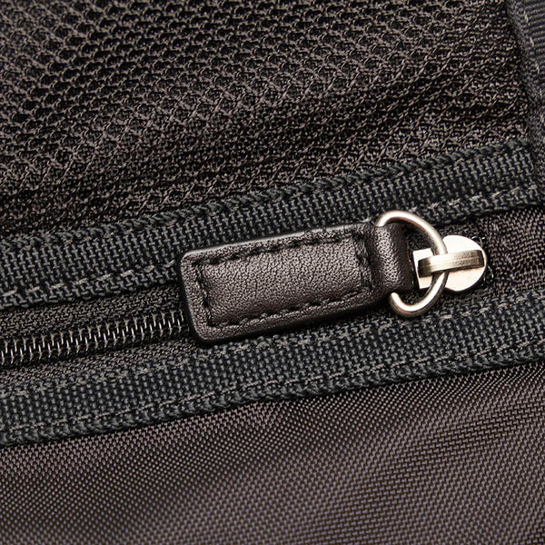 コーチ トラベルポーチ セカンドバッグ グレー ナイロン レディース COACH 【中古】