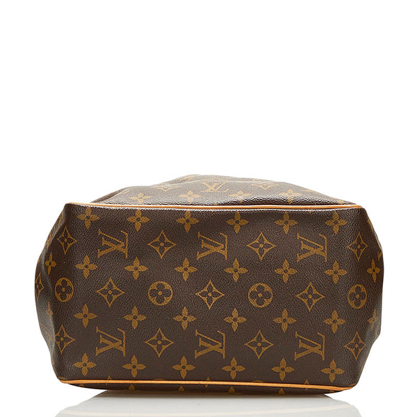 ルイ ヴィトン モノグラム バティニョール ハンドバッグ M51156 ブラウン PVC レザー レディース LOUIS VUITTON 【中古】