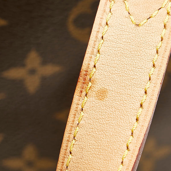 ルイ ヴィトン モノグラム バティニョール ハンドバッグ M51156 ブラウン PVC レザー レディース LOUIS VUITTON 【中古】