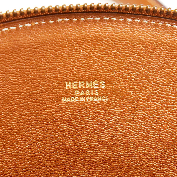 エルメス イルドシキ ハンドバッグ ショルダーバッグ 2WAY ブラウン レザー レディース HERMES 【中古】