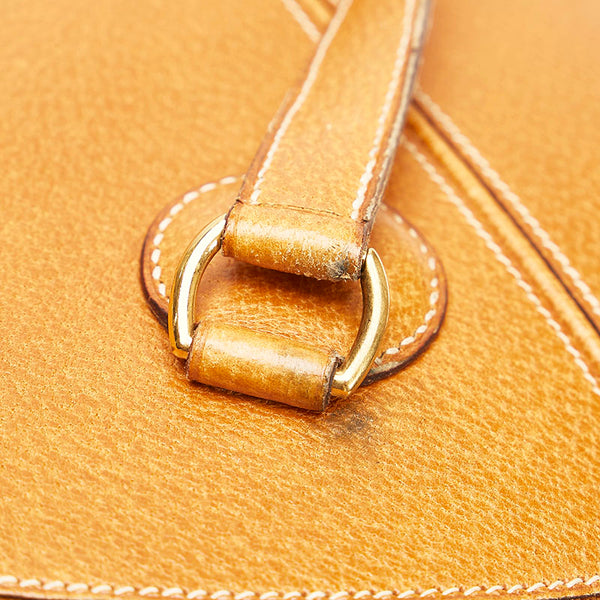 エルメス イルドシキ ハンドバッグ ショルダーバッグ 2WAY ブラウン レザー レディース HERMES 【中古】