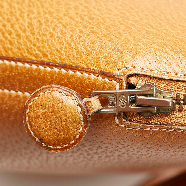 エルメス イルドシキ ハンドバッグ ショルダーバッグ 2WAY ブラウン レザー レディース HERMES 【中古】