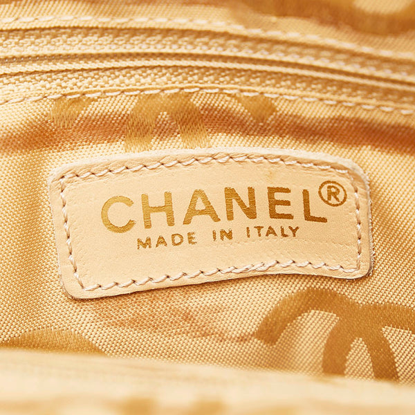 シャネル ココマーク ハンドバッグ ショルダーバッグ ベージュ キャビアスキン レディース CHANEL 【中古】